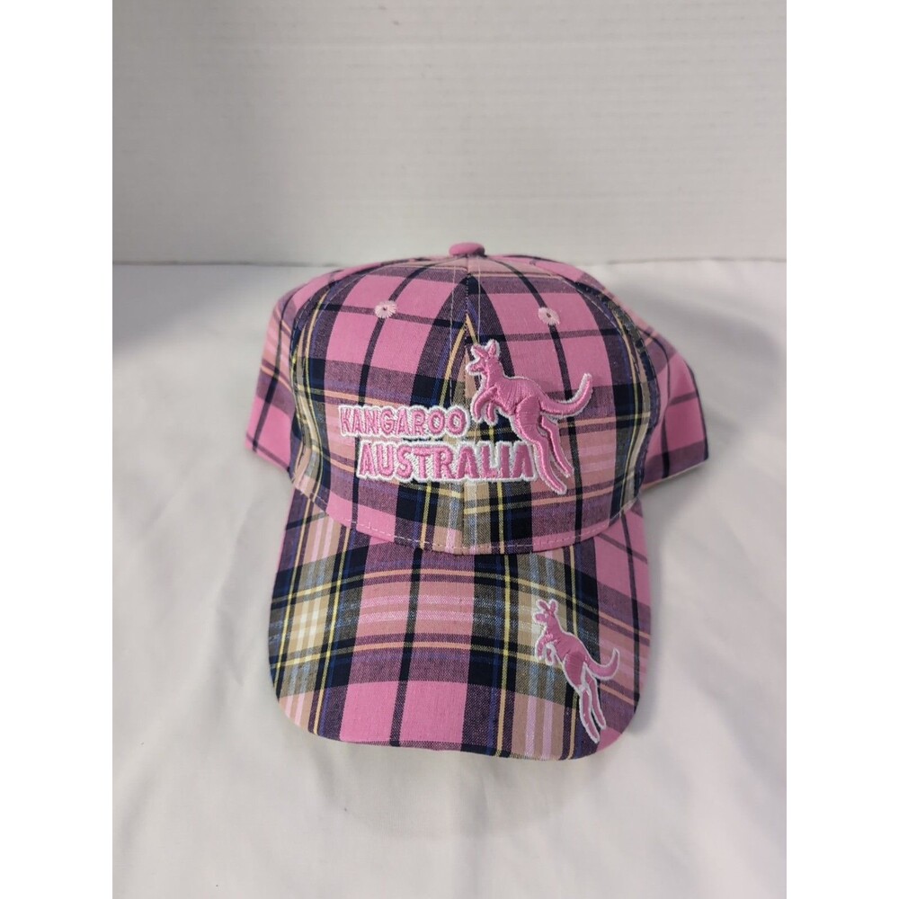 Australia Kangaroo Pink camouflage hat Adjustable strapback New